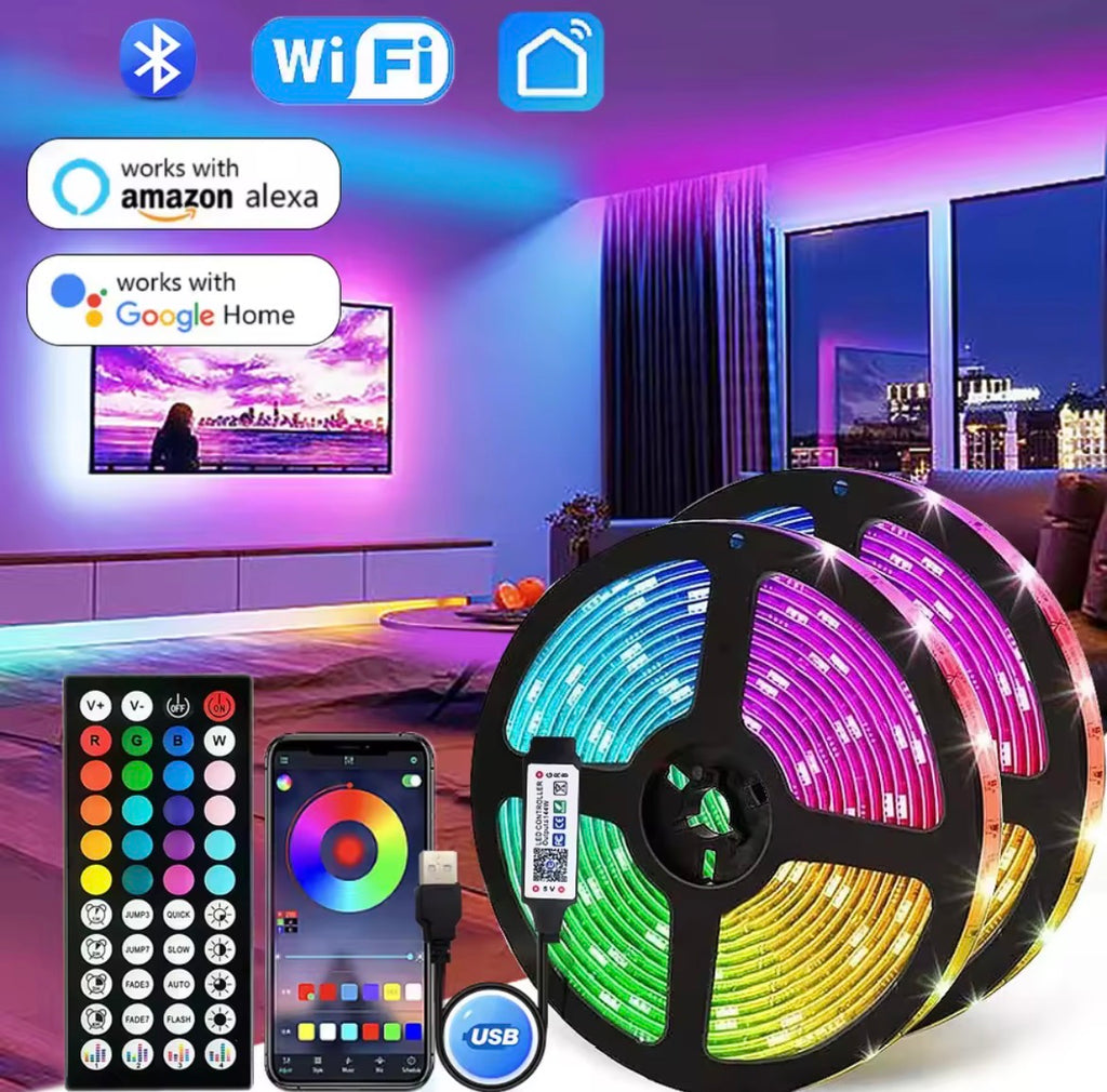 RGB LED strip lights